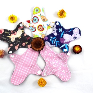 Absorbant intim lavabil din bumbac, zilnic, panty, mini, diferite modele, 14 cm, 5 buc - baie și frumusețe - accesorii de igienă intimă - absorbant igienic - Artynos.ro