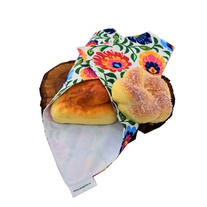 Servetel ecologic, din textil, nowaste, pentru sandvisuri, broderie (sandwich wrapper) - casă & stil de viață - accesorii pentru echipamente de bucătărie - textile pentru bucătărie - șervețele, șervețele textile - Artynos.ro