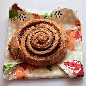 Servetel ecologic, din textil, nowaste, pentru sandvisuri, dinosport (sandwich wrapper) - casă & stil de viață - accesorii pentru echipamente de bucătărie - textile pentru bucătărie - șervețele, șervețele textile - Artynos.ro