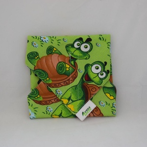 Servetel ecologic, din textil, nowaste, pentru sandvisuri, broasca testoasa (sandwich wrapper), Casa & Stil de viata, Accesorii pentru echipamente de bucatarie, Textile pentru bucatarie, Servetele, servetele textile, Cusatura, ARTYNOS