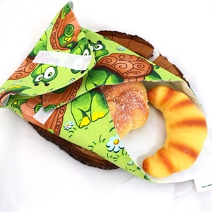 Servetel ecologic, din textil, nowaste, pentru sandvisuri, broasca testoasa (sandwich wrapper) - casă & stil de viață - accesorii pentru echipamente de bucătărie - textile pentru bucătărie - șervețele, șervețele textile - Artynos.ro
