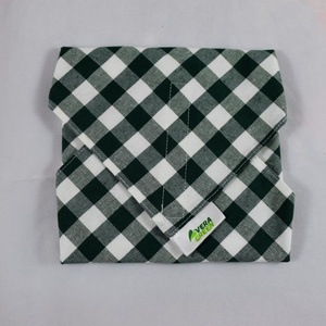 Servetel ecologic, din textil, nowaste, pentru sandvisuri, patratele verde (sandwich wrapper), Casa & Stil de viata, Accesorii pentru echipamente de bucatarie, Textile pentru bucatarie, Servetele, servetele textile, Cusatura, ARTYNOS