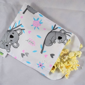 Snackbag pentru sandvisuri, merinde, snack, ecologic, no waste, marimea M, koala - geantă și husă - cutie de prânz - pungă și cutie de prânz - Artynos.ro
