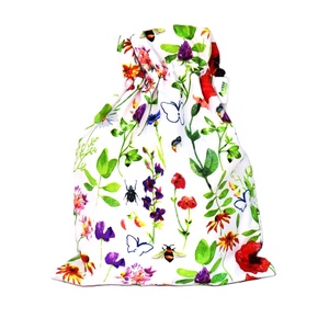Sac captusit pentru paine 2kg, nowaste, ecologic, flori de camp (marimea M) sau wetbag - genți și portofele - geantă pentru cumpărături - săculeț de pâine - Artynos.ro