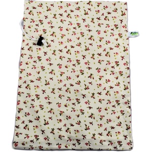 Sac pentru paine 4kg, nowaste, ecologic, flori rosii (marimea XL) sau wetbag, Genti si portofele, Geanta pentru cumparaturi, Saculet de paine, Cusatura, ARTYNOS