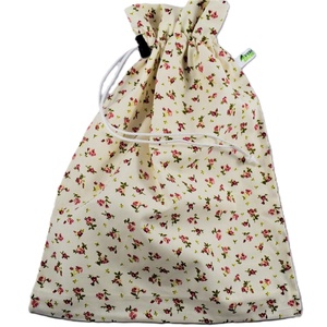 Sac pentru paine 4kg, nowaste, ecologic, flori rosii (marimea XL) sau wetbag - genți și portofele - geantă pentru cumpărături - săculeț de pâine - Artynos.ro