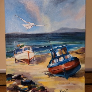 Nostalgie  - arte vizuale și accesorii  - picturi - pictură acrilică - Artynos.ro