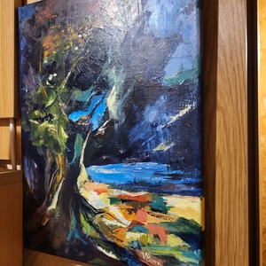 Refugiu - arte vizuale și accesorii  - picturi - pictură acrilică - Artynos.ro