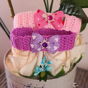 Gulere crosetate animale companie - casă & stil de viață - accesorii pentru animale  - echipamente pentru câini - zgardă pentru câini - Artynos.ro