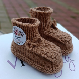 Botosei 8-12 luni  talpa antiderapanta - îmbrăcăminte și modă - haine bebeluși și copii - pantofi bebeluși - Artynos.ro