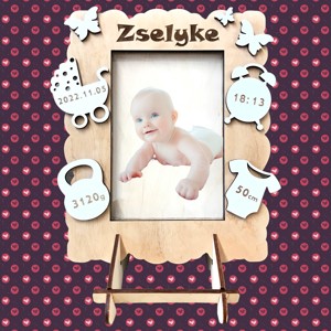 Baby nou-născut date placa cadru personalizat - casă & stil de viață - accesorii pentru decorat casa - picturi murale - rame pentru fotografii - Artynos.ro