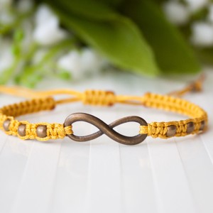 Bratara macramé impletita - Aur infinit, , , ARTYNOS