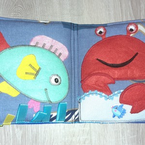 Cartea cu imagini textile Whale -  - Artynos.ro