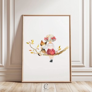 Kitten poster camera copil, cadou imagine de perete set de 3, , , ARTYNOS