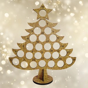Calendar de advent cu ciocolată Pine - crăciun - decorațiuni de advent - calendar de advent - Artynos.ro