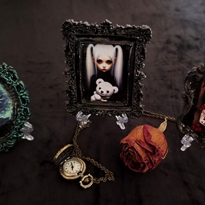 Set de trei rame Mistery Dark - unicat - casă & stil de viață - decorațiuni de casă - decorațiuni de masă și rafturi - decorațiuni de masă - Artynos.ro