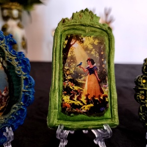 Albă ca Zăpada și Pinocchio  - casă & stil de viață - decorațiuni de casă - decorațiuni de masă și rafturi - decorațiuni de masă - Artynos.ro