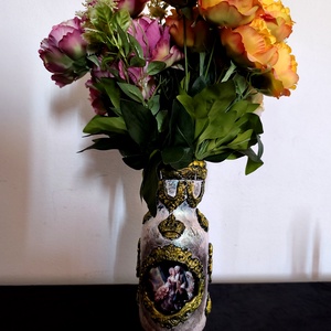 Vaza pentru flori baroc victoriana , Casa & Stil de viata, Decoratiuni de casa, Accesorii florale, Buchete de flori, Ceramica, ARTYNOS