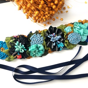 Brau - Flowers garden, Imbracaminte si moda, Curele si catarame artizanale, Catarame centura, , Braul este realizat manual din diverse materiale textile, stamine, fire bumbac, fetru si panglica.
..., ARTYNOS