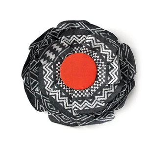 Brosa handmade - Geo Red - Artynos.ro