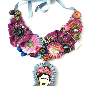 Colier statement handmade - Frida Soul - Artynos.ro