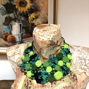 Colier - Summer Garden - bijuterii - coliere - chockere - Artynos.ro