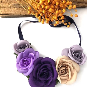 Colier handmade - Provence Roses - Artynos.ro