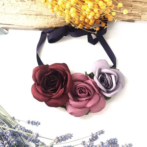 Colier handmade - Bordeaux Sunset, Bijuterii, Coliere, Chockere, , Amurg de toamna purtat la gat

Bordeaux Sunset este un colier statement minimalist dar cu impact ma..., ARTYNOS