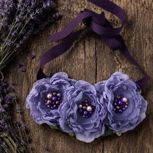Colier - Royal Liliac - Artynos.ro