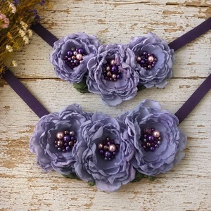 Colier - Royal Liliac - bijuterii - coliere - chockere - Artynos.ro
