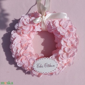 Coronă de hortensie de primăvară -  Plăcut acasă, Casă & Stil de viață, Accesorii pentru decorat casa, Decorațiuni de geam și decorațiuni de ușă , Ornamente de ușă , Aranjament de flori, ARTYNOS