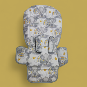Baby Design Pepe husa pentru scaun inalt, perna pentru scaun, Jucarii si echipamente pentru copii, Saci si seturi pentru copii, Perna pentru copii, perna micuta, , Aceeasi dimensiune ca originalul. Suprafata este din panza de bumbac, interiorul este din vata, spa..., ARTYNOS