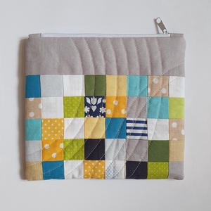 Patchwork geanta de toaleta 2., Genti si portofele, Genti cosmetice, Peticire, Patchwork, matlasare, ARTYNOS