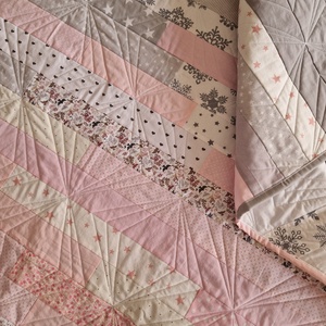 Unic patchwork baby pătură - jucării și echipamente pentru copii - cadouri baby shower - Artynos.ro