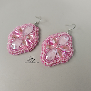 Amanda cercei, Bijuterii, Cercei, Cercei si ornamente pentru urechi, Broderie, ARTYNOS