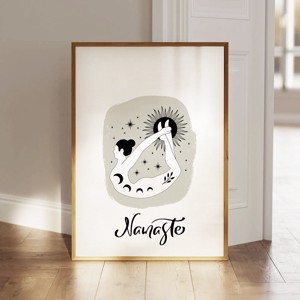 Afis de yoga, imagine motivationala de yoga, set de decoratiuni de perete pentru studioul de yoga 3 bucati, , , ARTYNOS