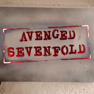 Avenged Sevenfold pictura murala iluminata - Artynos.ro