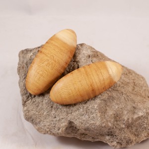 Mini set de catarame franceze din lemn, pereche de catarame de par, , , ARTYNOS