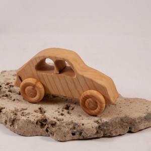 Jucărie mașină din lemn, mașină buggy, mașină din lemn -  - Artynos.ro