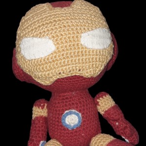 Supererou, Iron Man figura amigurumi -  - Artynos.ro