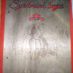 Notebook, personalizat, personalizat, album, carte de amintiri, copertă din lemn -  - Artynos.ro