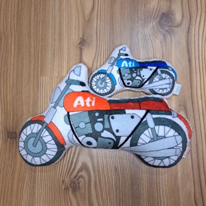 Pernă de dormit pentru motocicletă, pernă pentru vehicul, pernă unică, cadou personalizat -  - Artynos.ro