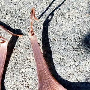 Cercei speciali GINKGO BILOBA din cupru -  - Artynos.ro Cercei speciali GINKGO BILOBA din cupru -  - Artynos.ro