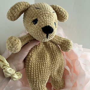 Chenille crosetat doggy doggy doggy, Jucarii si echipamente pentru copii, Plusuri, Caine de plus, , ARTYNOS