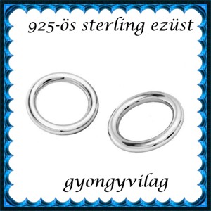 Fermoar pentru bijuterii din argint 925: cerc inchis ESZK Z 5x1 mm 2 buc/cs, , , ARTYNOS