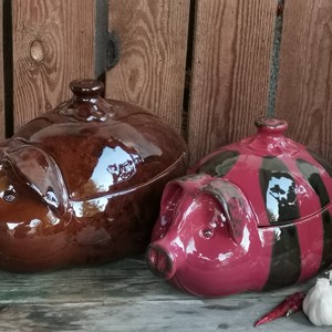 Tava de copt în formă de porc 35cm - casă & stil de viață - accesorii pentru echipamente de bucătărie - accesorii pentru coacere și gătit - articole de gătit și de cuptor - Artynos.ro