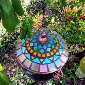 REKREDENC - Alimentator suspendat pentru pasari cu mozaic / alimentator pentru pasari (03), , , ARTYNOS