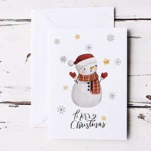 Carte postala de Craciun pentru copii, felicitare, set cadou de 4 - Artynos.ro