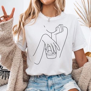 Tricou unisex brodat manual - îmbrăcăminte și modă - haine damă - tricou și top de damă - Artynos.ro