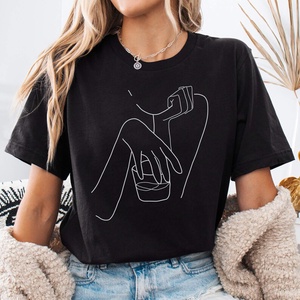 Tricou unisex brodat manual, Îmbrăcăminte și modă, Haine damă, Tricou și top de damă, Broderie, ARTYNOS